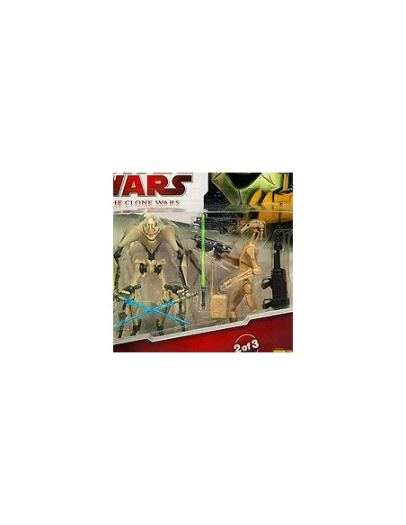 es::CLONE WARS 2-PACK 2 - Figuras Star Wars Hasbro