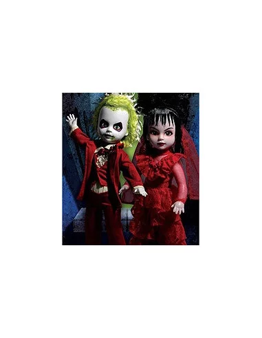 es::LDD: BEETLEJUICE Y LYDIA - Figuras Living Dead Dolls