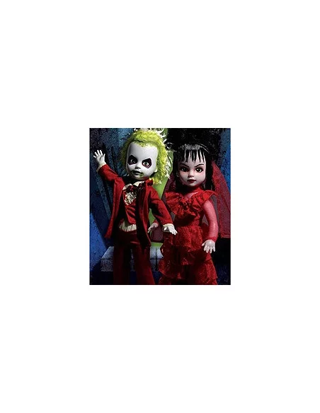 es::LDD: BEETLEJUICE Y LYDIA - Figuras Living Dead Dolls