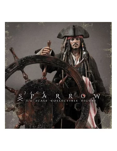 es::JACK SPARROW: ON STRANGER TIDES - Figura 1/6 Hot Toys Piratas del Caribe