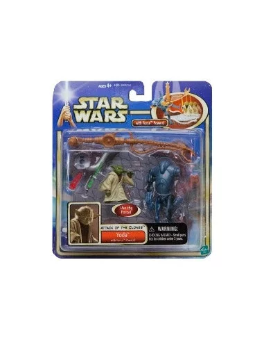 es::Yoda With Force Powers - Figuras Star Wars Hasbro