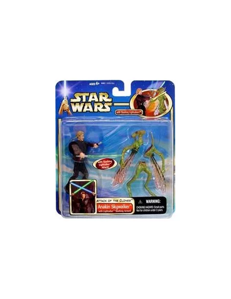 es::ANAKIN SKYWALKER WITH LIGHTSABER SLASHING ACTION - Figuras Star Wars Hasbro