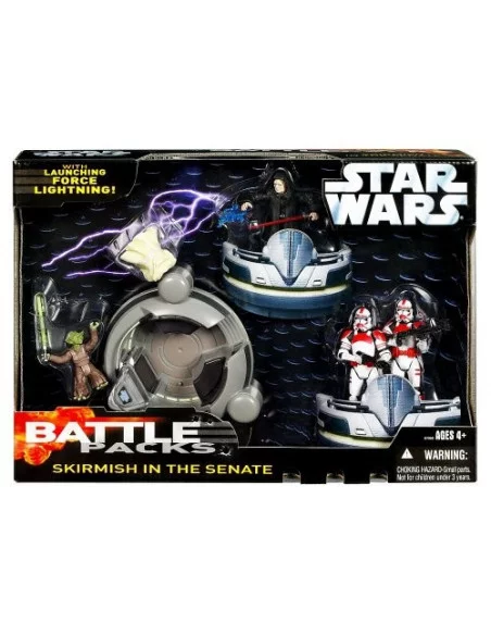 es::SKIRMISH IN THE SENATE - Figuras Star Wars Hasbro