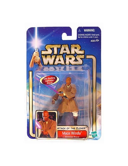 es::MACE WINDU GEONOSIAN RESCUE - Figura Star Wars Hasbro