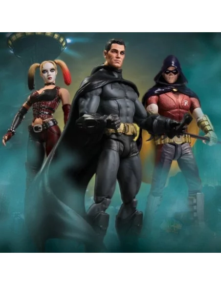 es::BATMAN ARKHAM CITY SERIE 1 - Set de 3 figuras DC