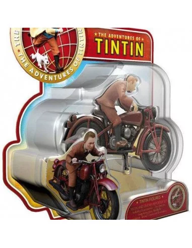 es::TINTÍN EN MOTO - Figura Las Aventuras de Tintín Plastoy