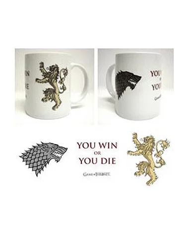 es::Juego De Tronos: You Win Or You Die Taza Game Of Thrones