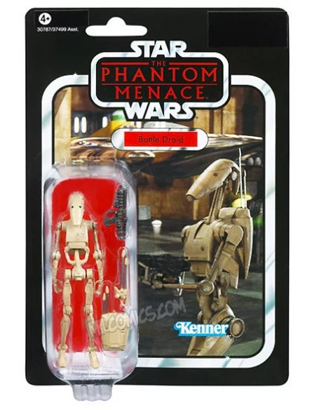 es::Vintage Collection 78: Battle Droid. Figura Star Wars Hasbro