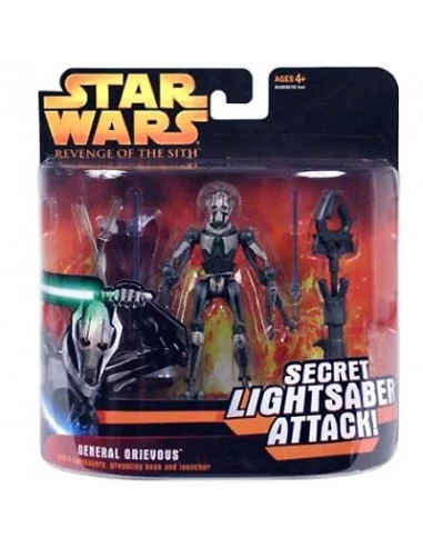 es::General Grievous Secret Lightsaber Attack - Figura Star Wars Hasbro