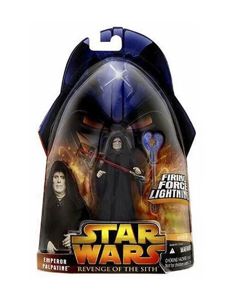 es::Emperor Palpatine Firing Force Lightning - Figura Star Wars Hasbro