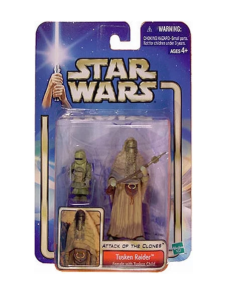 es::Tusken Raider Female With Tusken Child - Figuras Star Wars Hasbro