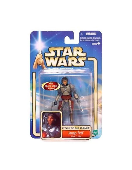 es::Jango Fett Slave I Pilot - Figura Star Wars Hasbro