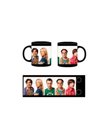 es::Taza The Big Bang TheORY Personajes
