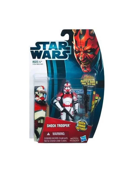 es::M.H.2012 W0.5: Shock Trooper PROJECTILE- Figura Star Wars Hasbro