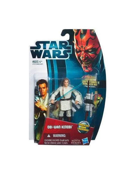 es::M.H.2012 W0.5: OBI-WAN Kenobi Hook Launcher - Figura Star Wars Hasbro