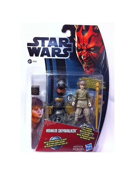 es::M.H.2012 W1: Anakin Skywalker Projectile Backpack - Figura Star Wars Hasbro