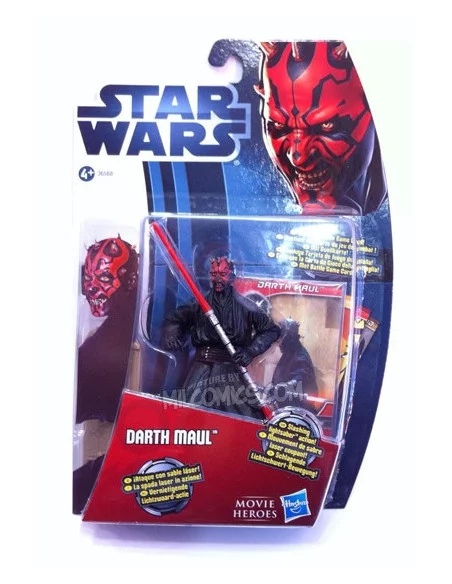 es::M.H.2012 W1: Darth Maul Slashing Lightsaber - Figura Star Wars Hasbro