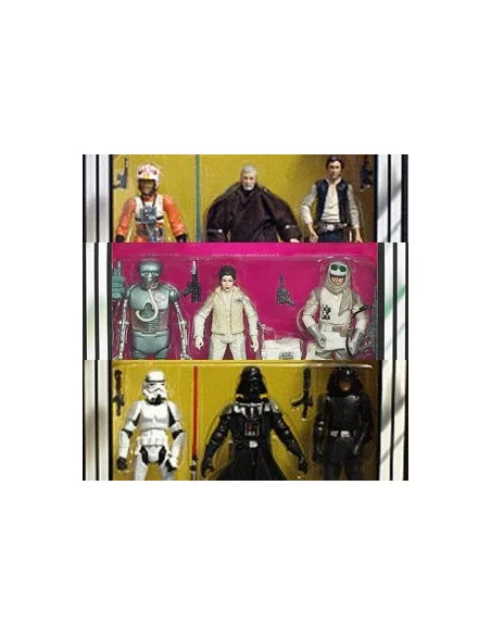 es::Villain + Hero + Rebel SET- Figuras Star Wars Hasbro