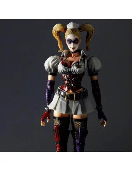 es::Batman Arkham Asylum Play Arts Kai: Figura Harley Quinn