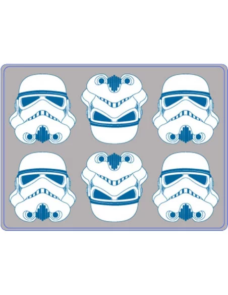 es::Stormtrooper - Molde de silicona para cubitos de hielo Star Wars