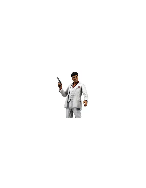 Comprar Tony Montana Traje Blanco - Figura Scarface - Mil Comics