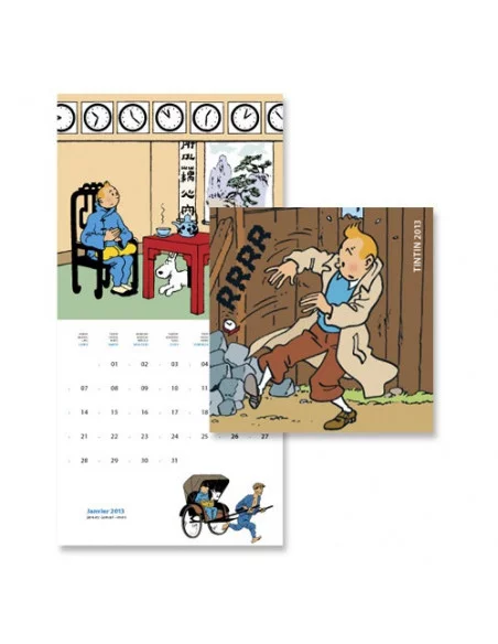 es::Calendario Tintín 2013: ¿Qué Hora Es? Grande