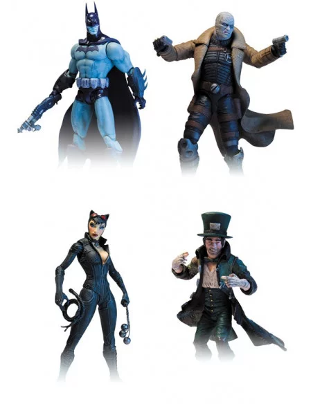 es::Batman Arkham City Serie 2 Wave A: Set De 4 Figuras