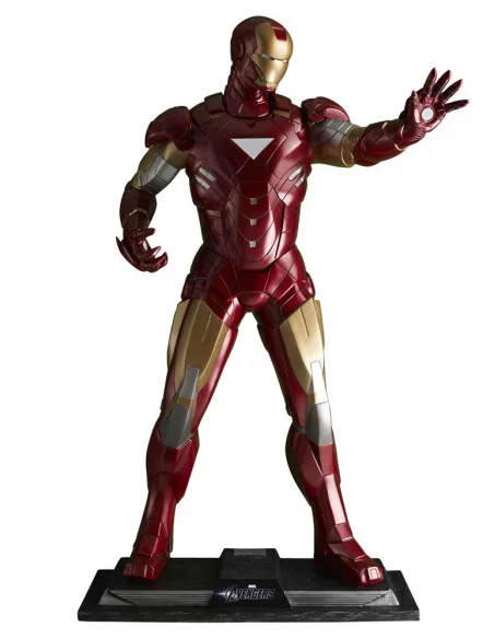 es::Los Vengadores. Estatua Tamaño Real Iron Man 211 Cm