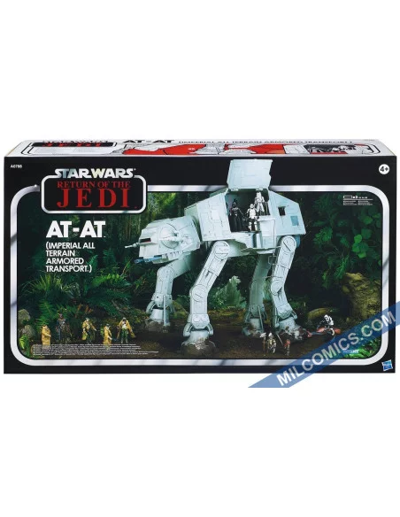 es::Imperial AT-AT Walker Endor Version - Vehículo Star Wars Hasbro Vintage Collection
