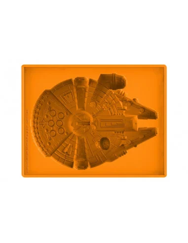 es::Millenium Falcon Grande - Molde de silicona para cubitos de hielo Star Wars