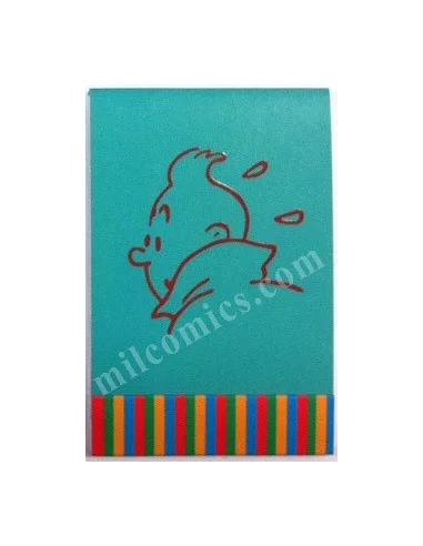 es::Bloc "Memo" De Bolsillo Tintín Turquesa