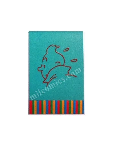es::Bloc "Memo" De Bolsillo Tintín Turquesa