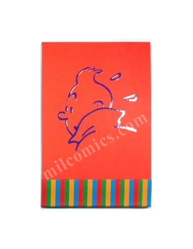 es::Bloc "Memo" De Bolsillo Tintín Naranja