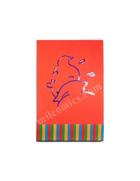 es::Bloc "Memo" De Bolsillo Tintín Naranja