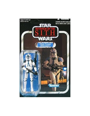 es::Vintage Collection 60: Clone Trooper 501St Legion. Figura StAR Wars Hasbro