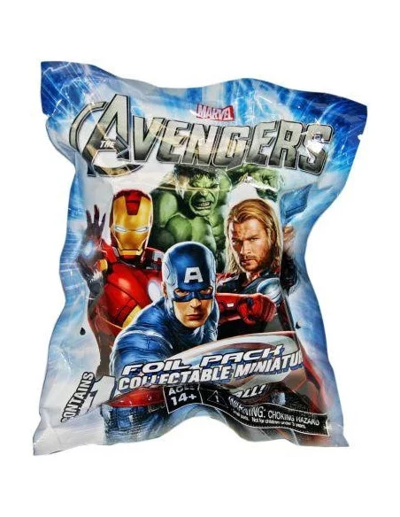 es::Marvel Heroclix: Avengers Movie Foil Booster 1 Figure Pack
