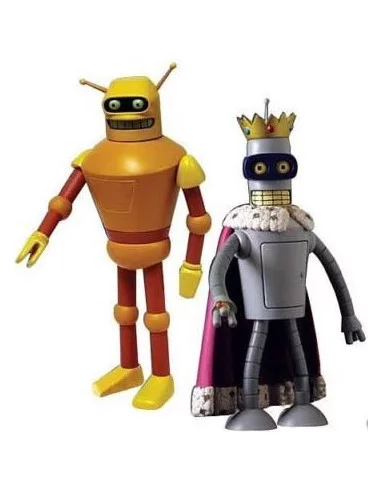es::Futurama Pack Figuras Calculón + Rey Bender 15 Cm