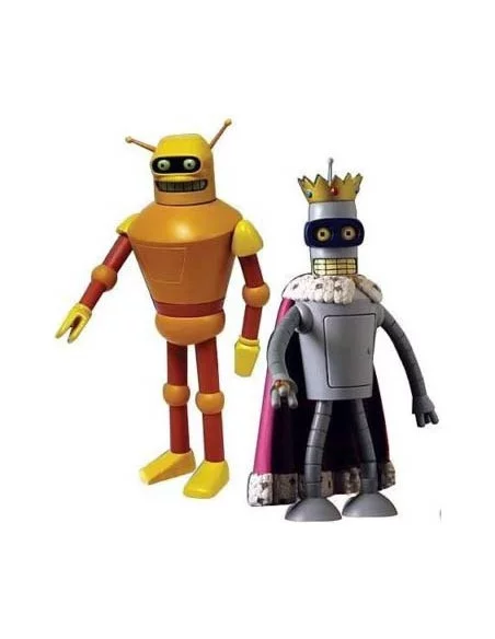 es::Futurama Pack Figuras Calculón + Rey Bender 15 Cm