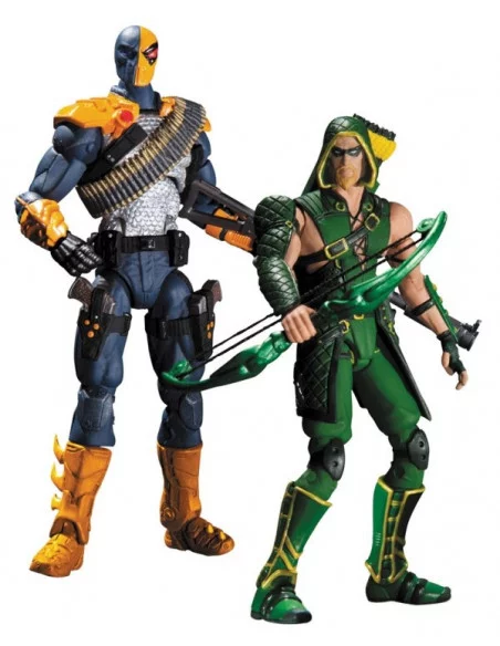 es::Injustice Pack 2 Figuras Deathstroke Vs. Green Arrow