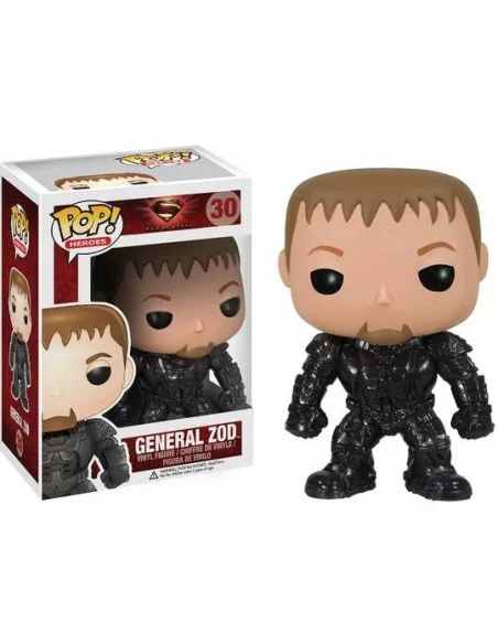 es::General Zod Man Of Steel Cabezon 10 Cm Pop Heroes Dc