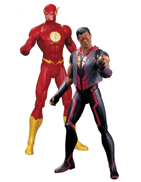 es::The New 52 Pack 2 Figuras The Flash Vs. Vibe