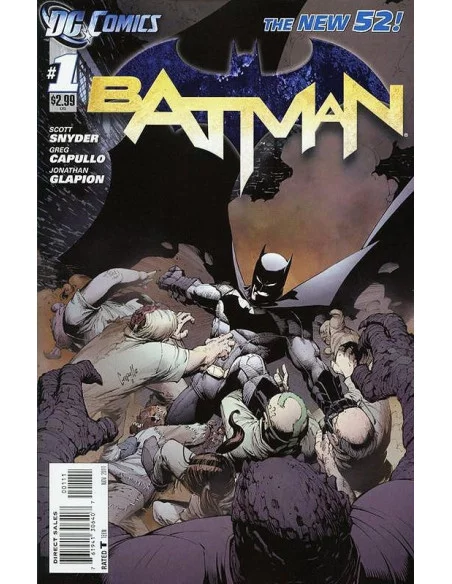 es::Batman 1 New 52 Firmado Por Scott Snyder