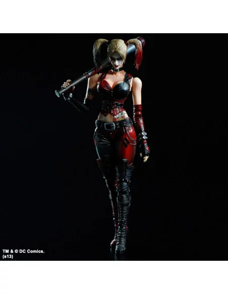 es::Batman Arkham City Play Arts Kai Figura Harley Quinn