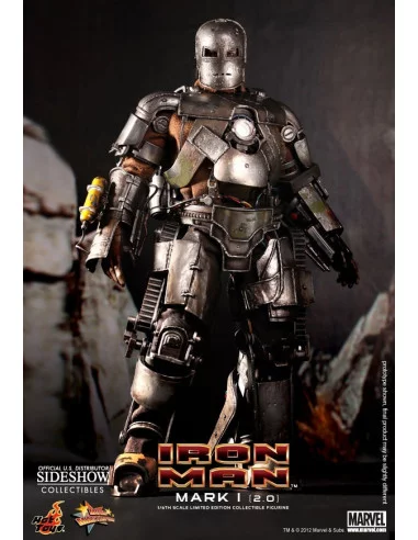 es::Iron Man Mark I 2.0 - Figura 1/6 Hot Toys Marvel