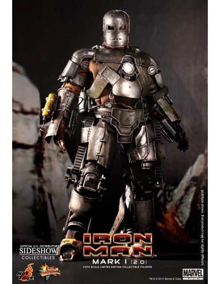 es::Iron Man Mark I 2.0 - Figura 1/6 Hot Toys Marvel