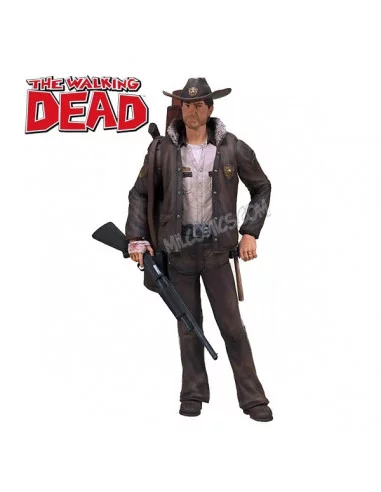 es::Figura Walking Dead Cómic Serie 1: Officer Rick Grimes