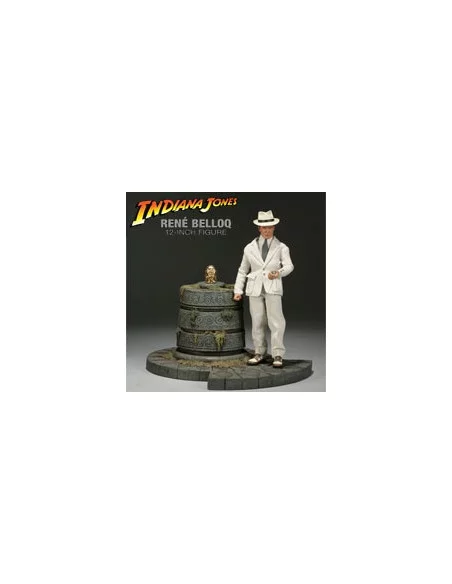 es::Dr. Rene Belloq Con Cámara Del Ídolo - Figura 30 Cm Indiana Jones