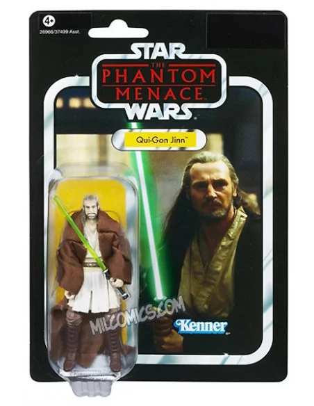 es::Vintage Collection 75: Qui-Gon Jinn. Figura Star Wars Hasbro