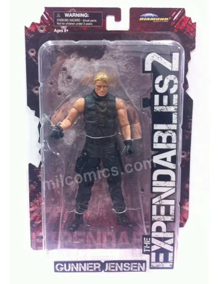 es::The Expendables 2: Figura Gunner Jensen