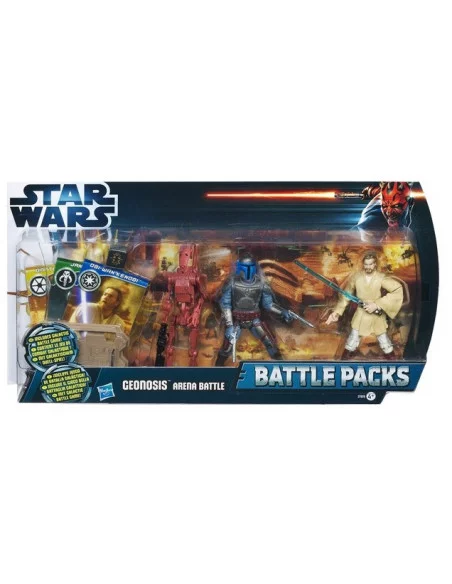 es::Battle Pack: Geonosis Arena Battle - Figuras Star Wars Hasbro
